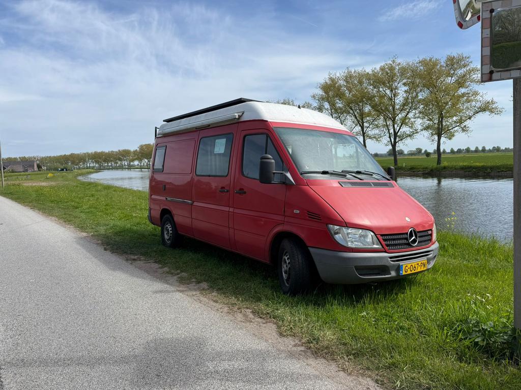 Leuke bus camper NIEUWE APK!, Afzuigkap, Buscamper of Camperbus, Tot en met 2, Particulier