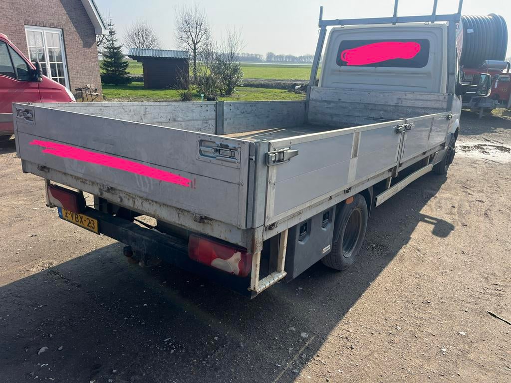 Volkswagen Crafter pick up klapbare zijschotten 35CC 2F 2009, Auto's, Bestelauto's, Euro 5, 4 cilinders, 2000 kg, Volkswagen