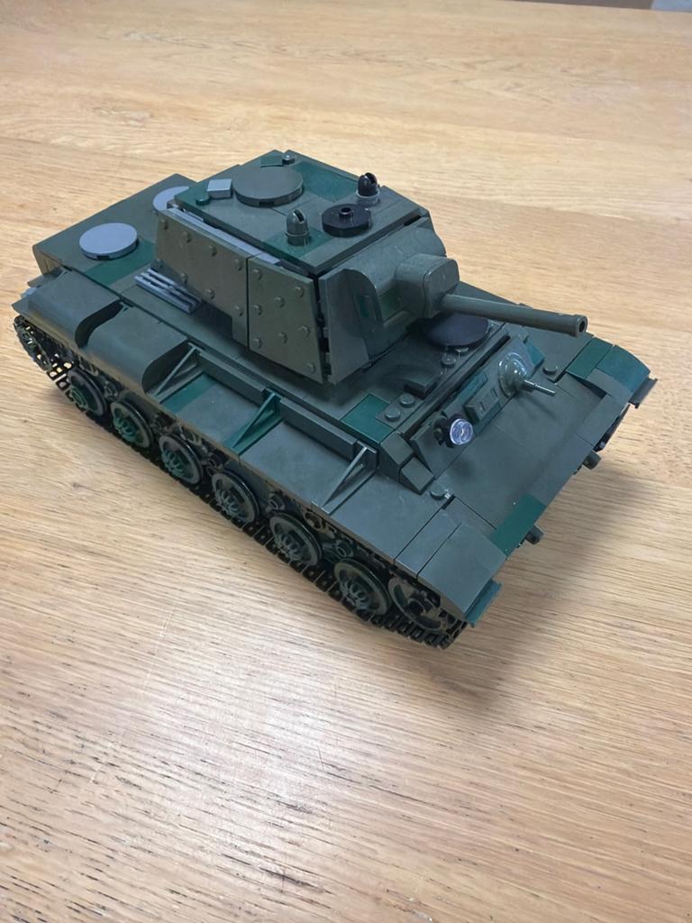 Mouldking 20025 RC Tank (920 onderdelen) met doos en boekje, Verzenden, Gebruikt, Overige merken