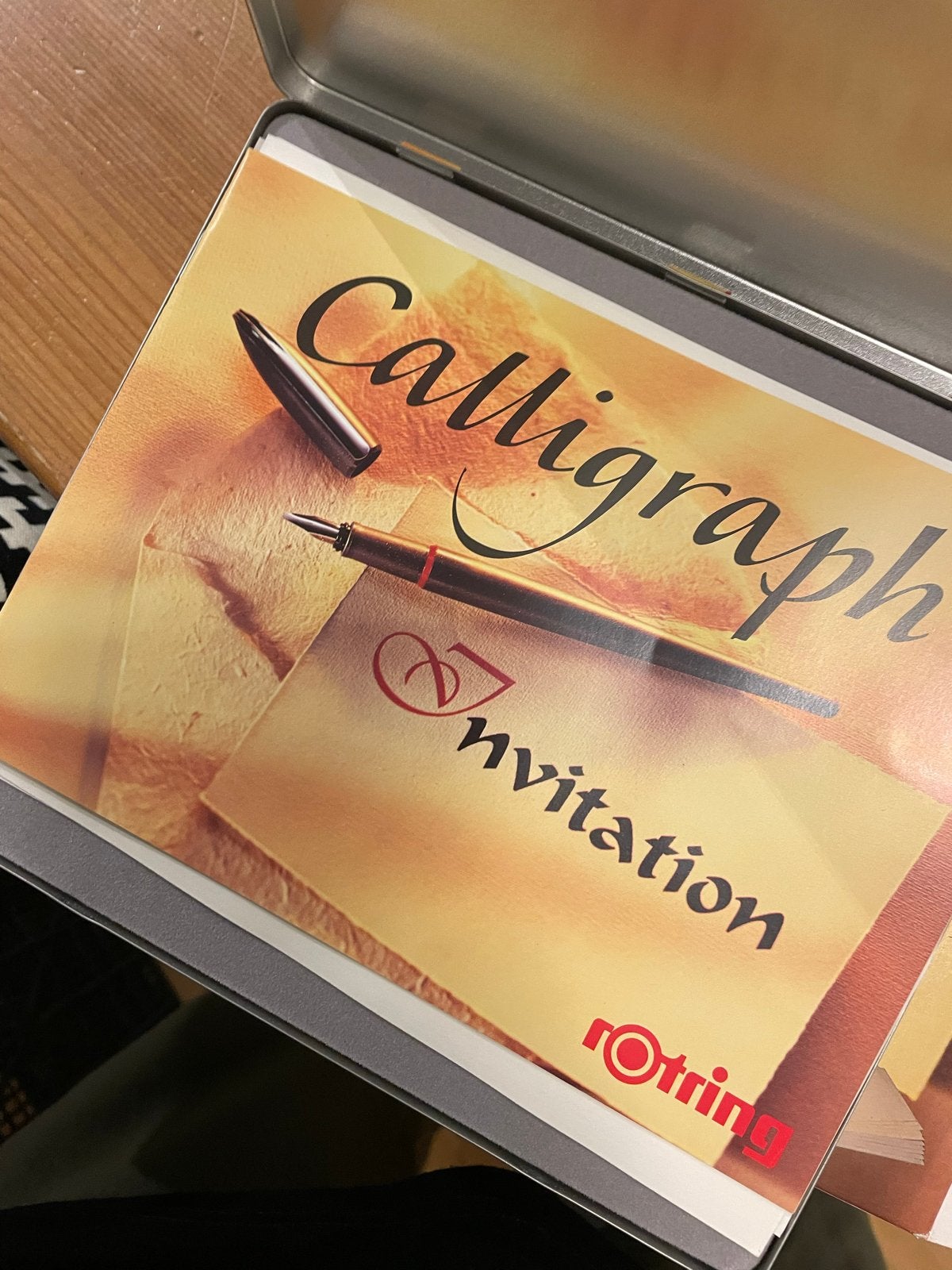 Rotring Calligrafieset Uitgebreid - Gebruikt maar Netjes, Ophalen of Verzenden, Gebruikt, Overige typen