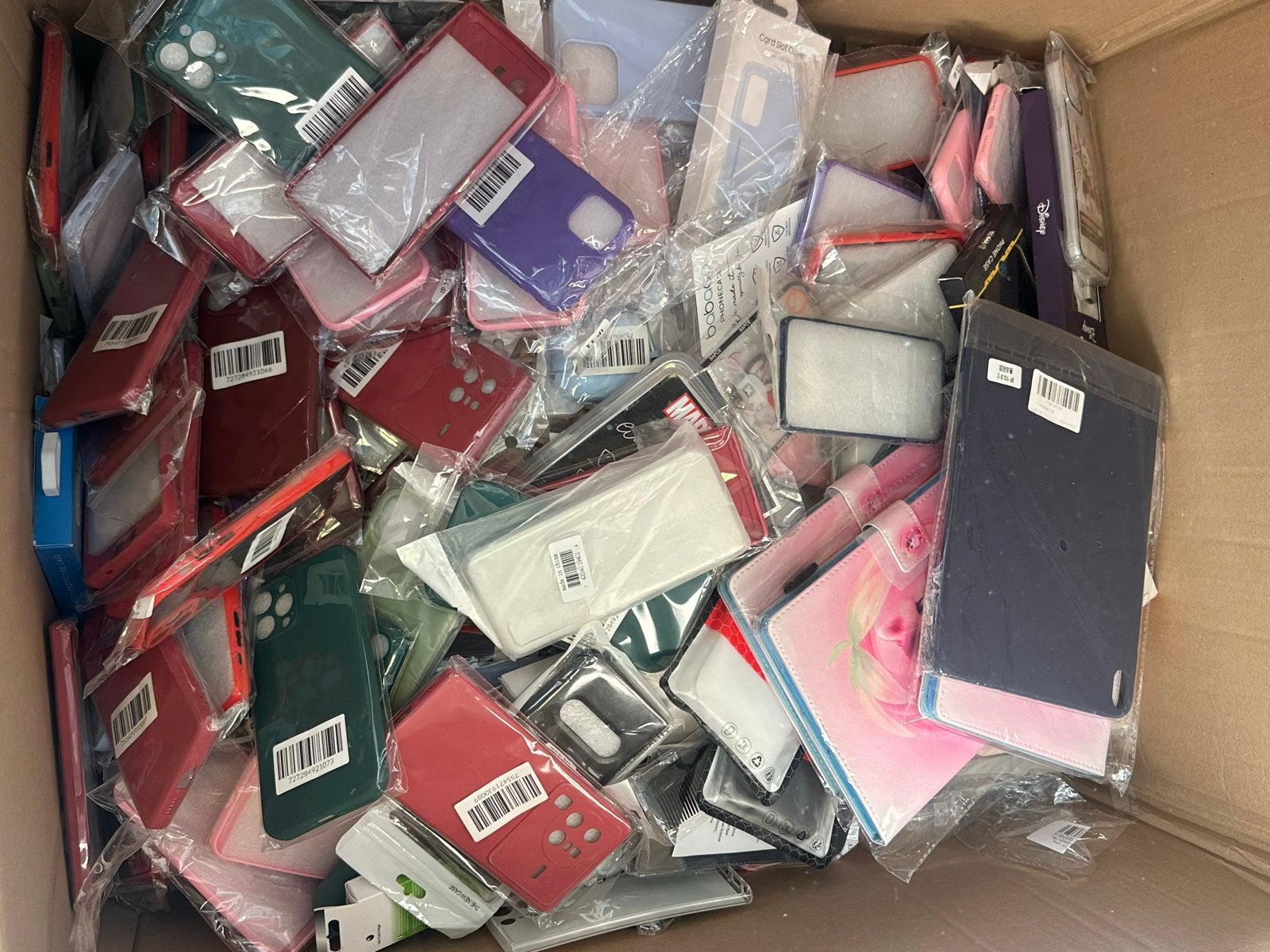 Grote partij telefoonhoesjes/ accessories, Ophalen of Verzenden, Nieuw, Flipcase