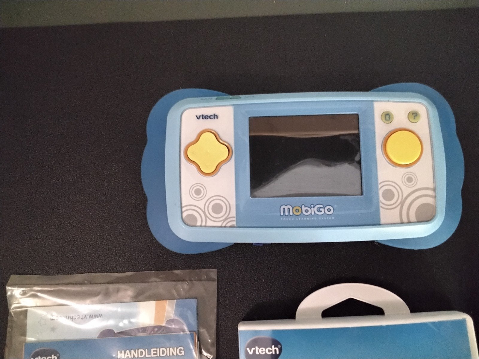 VTech MobiGo met 3 spellen (Toy Story 3, Planes, Cars 2), Ophalen of Verzenden, Zo goed als nieuw