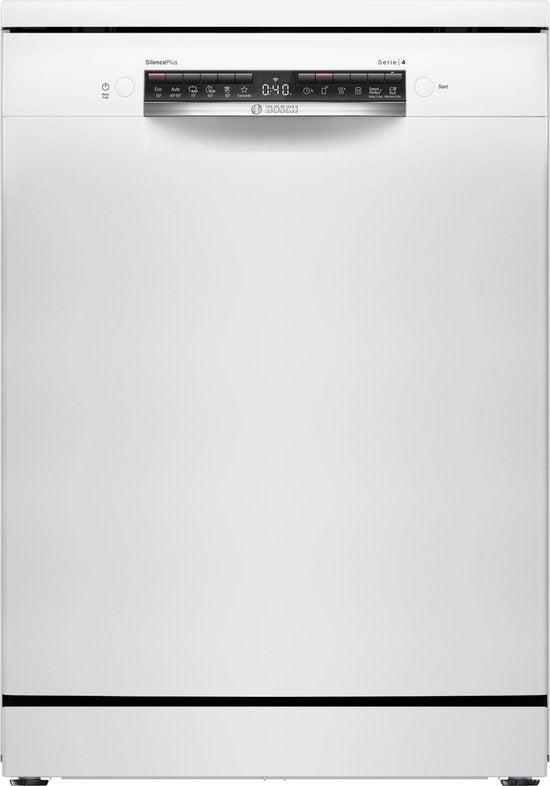 Bosch vaatwasser SMS4ECW28E - Serie 4 - Vrijstaand - Wit, BSH Huishoudapparaten, 60 cm of meer, Minder dan 10 liter, Nieuw