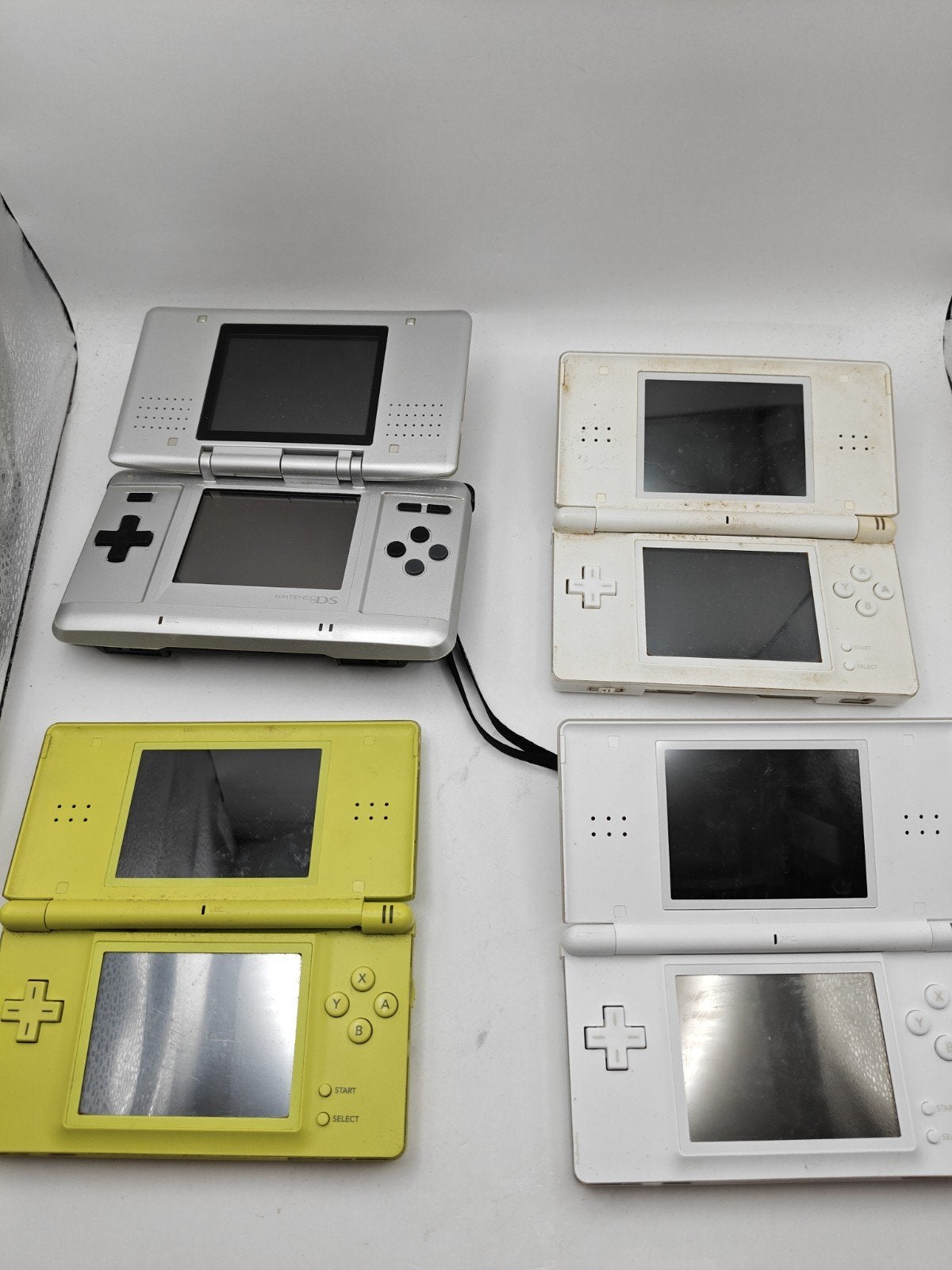 DEFECT 4x DS lite + phat +2x psp, Nintendo, Overige kleuren, Niet werkend, DS Lite
