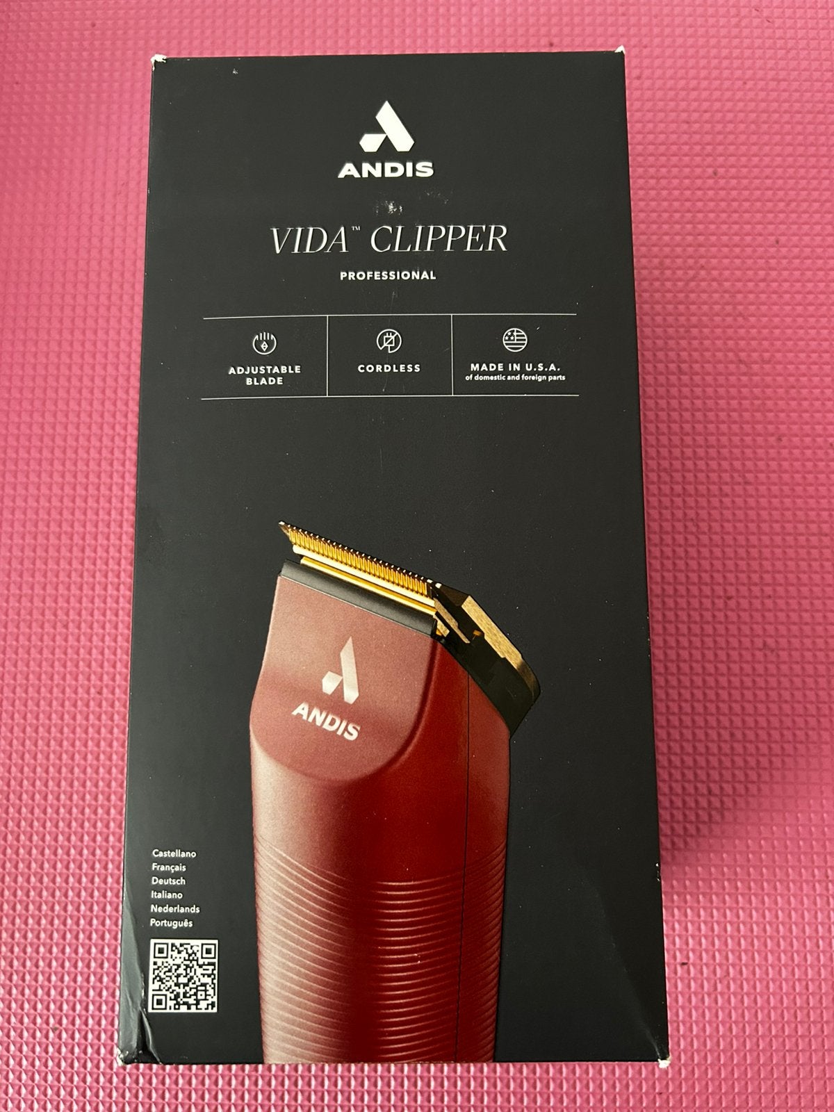 Nieuwe Andis VIDA Hondentondeuse – Cordless Clipper, Ophalen of Verzenden, Nieuw