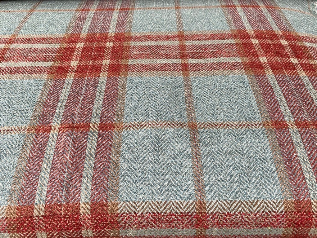 Colefax & Fowler Dunmore Check; 4,69 meter meubelstof (ruit), Meerkleurig, 120 cm of meer, Ophalen of Verzenden, Katoen