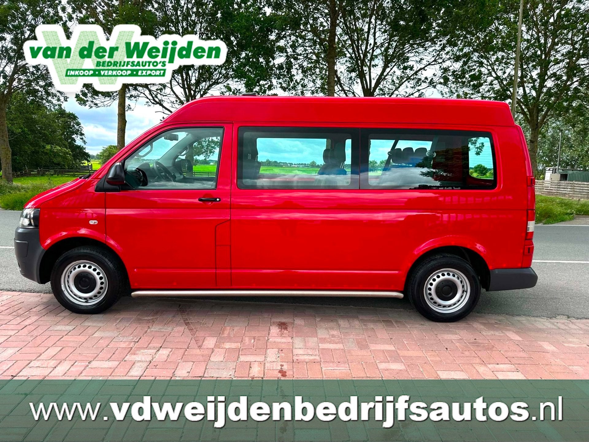 Volkswagen Transporter Kombi 2.0 TDI L2H2 9 Persoons Automaa, Auto's, Euro 5, Stof, Gebruikt, 241 €/maand