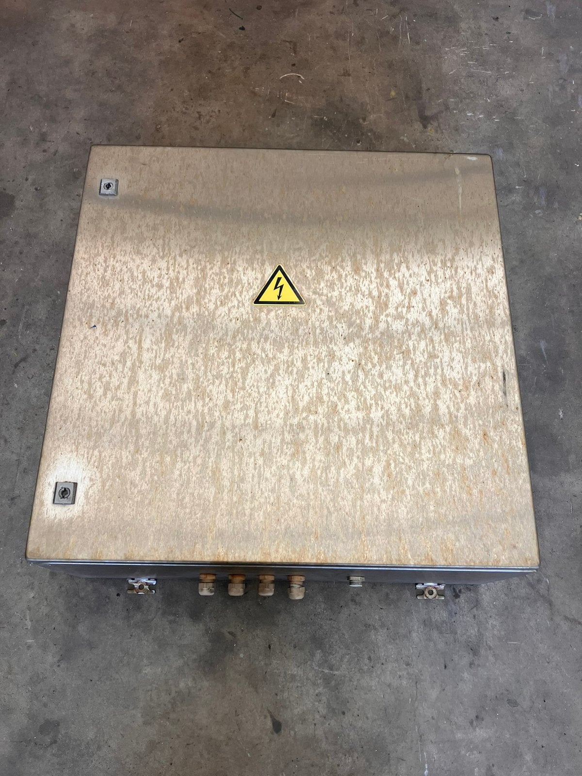 Rittal rvs elektrakast 760x760x300, Ophalen, Gebruikt, Overige typen
