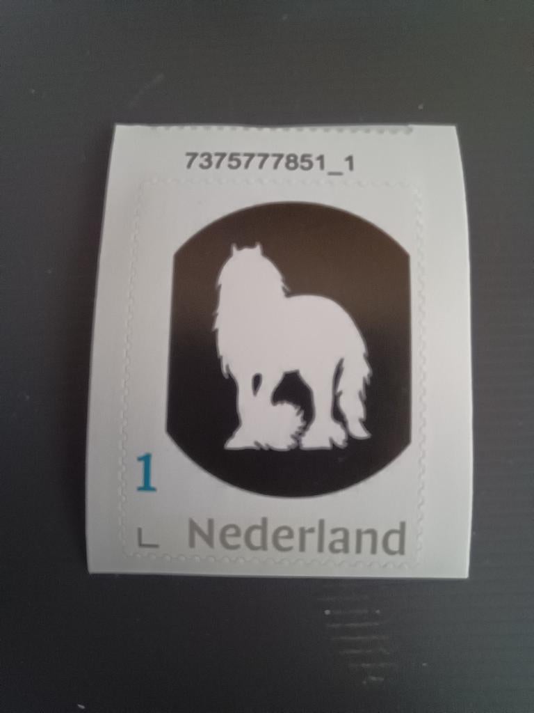 Postfrisse Nederlandse persoonlijke postzegel Tinker (paard), Ophalen, Na 1940, Postfris