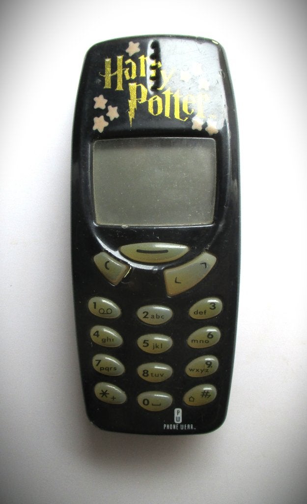 Nokia 3310 met Harry Potter frontje~Telefoon~GSM~2000, Gebruikt, Blauw, Geen camera, Fysiek toetsenbord