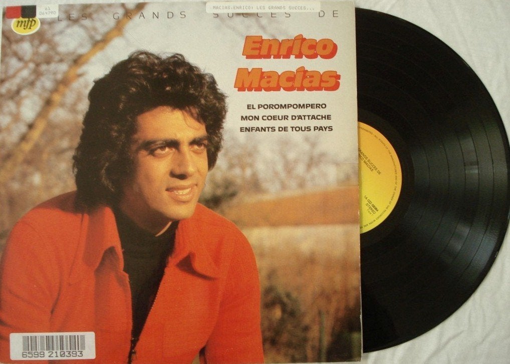 Enrico Macias - les grand succes de Enrico Macias, LP, Gebruikt, Ophalen of Verzenden, 12 inch