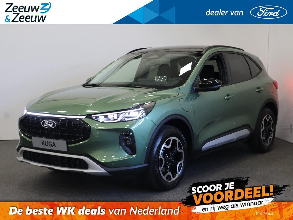 Ford Kuga 2.5 PHEV Active X | Te Bestellen | Actiekorting to, Auto's, Ford, 12 maanden, 14 kWh, 4 cilinders, Leder en Stof
