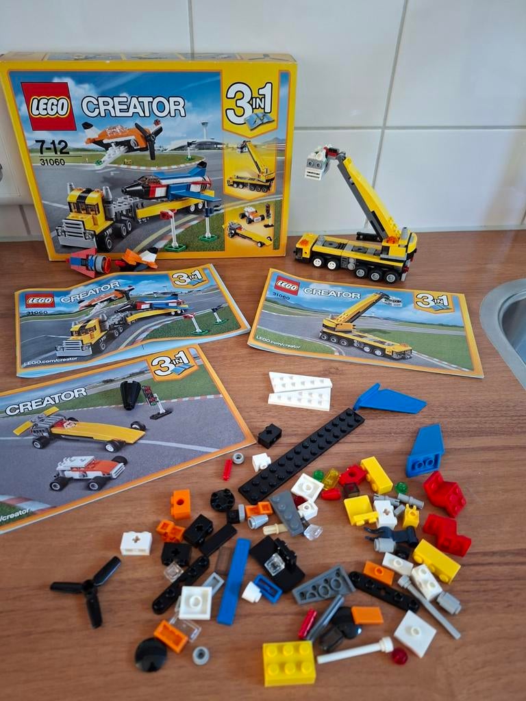 Lego Creator luchtvaartshow 3 in 1. 31060, Ophalen of Verzenden, Zo goed als nieuw