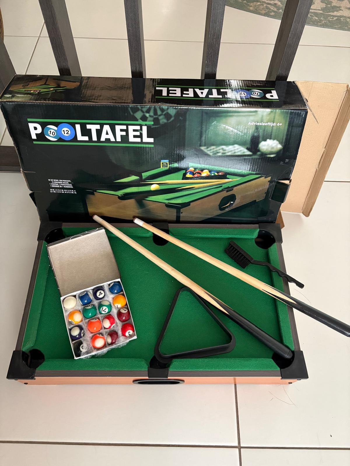 Pooltafel voor kids, Ophalen of Verzenden, Zo goed als nieuw