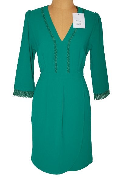 Nieuwe Suncoo Paris jurk, Caline, groen, Mt. S, Verzenden, Nieuw, Suncoo, Maat 36 (S)