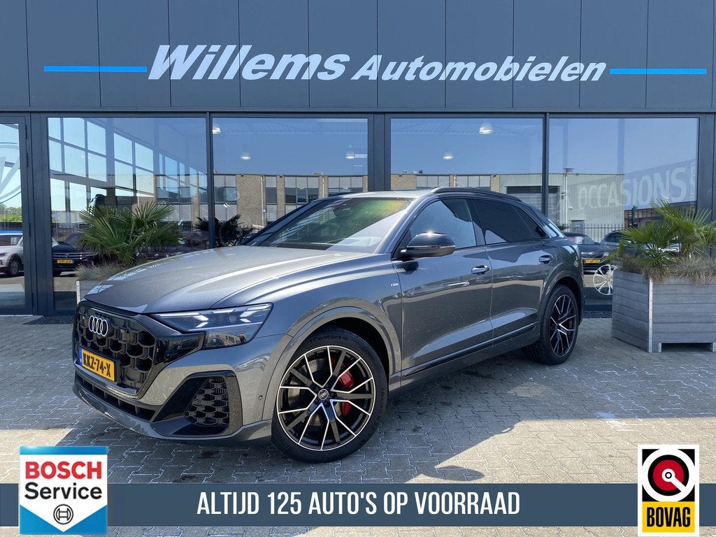 Audi Q8 60 TFSI e quattro Pro Line S Competition Panoramadak, Auto's, Audi, Automaat, Gebruikt, 2995 cc, Met garantie (alle)