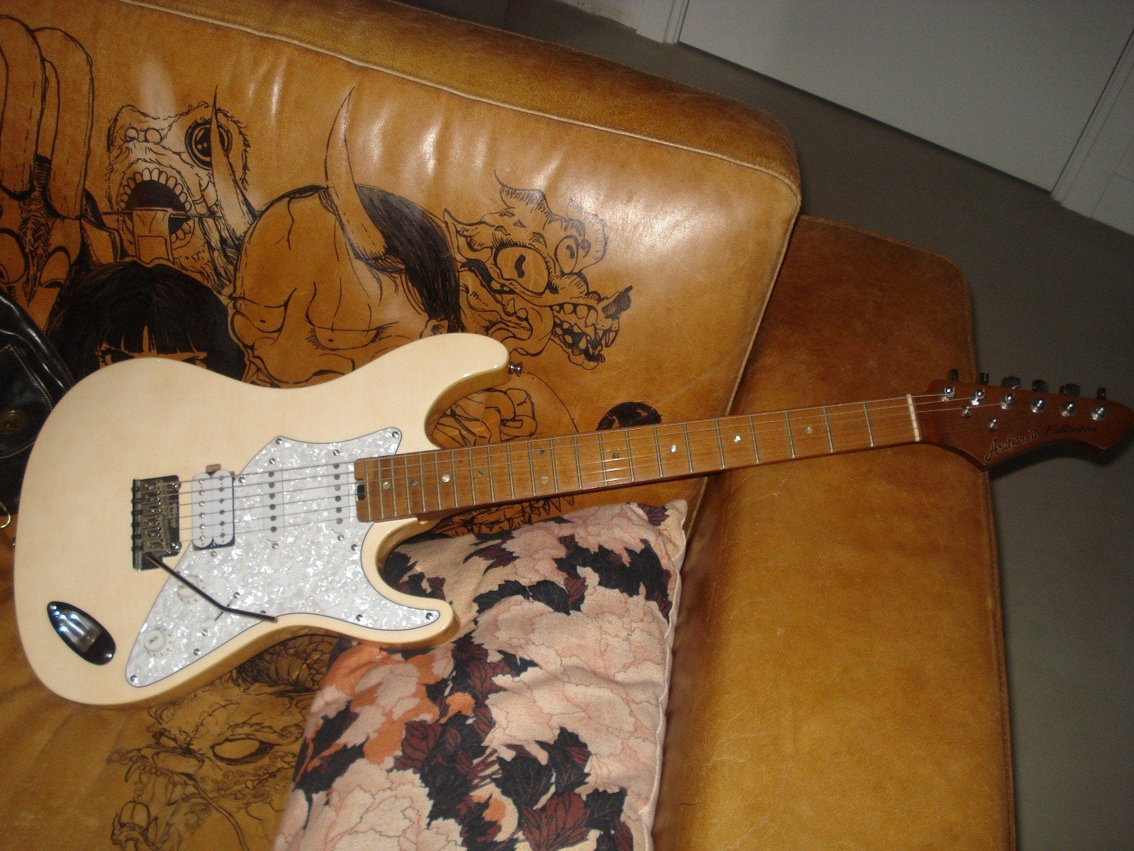 Aria Pro II Fullerton, Ophalen of Verzenden, Gebruikt, Solid body, Overige merken