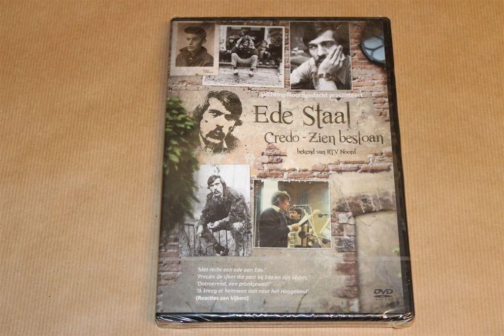 Dvd - Ede Staal - Credo - Zien bestoan- nieuw in verpakking, Alle leeftijden, Ophalen of Verzenden, Gebruikt