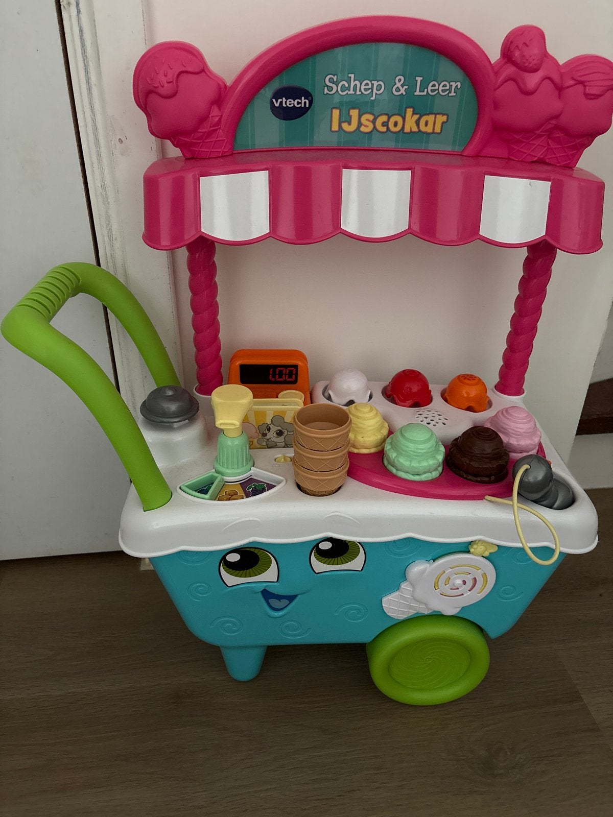 VTech ijscokar, Ophalen, Zo goed als nieuw