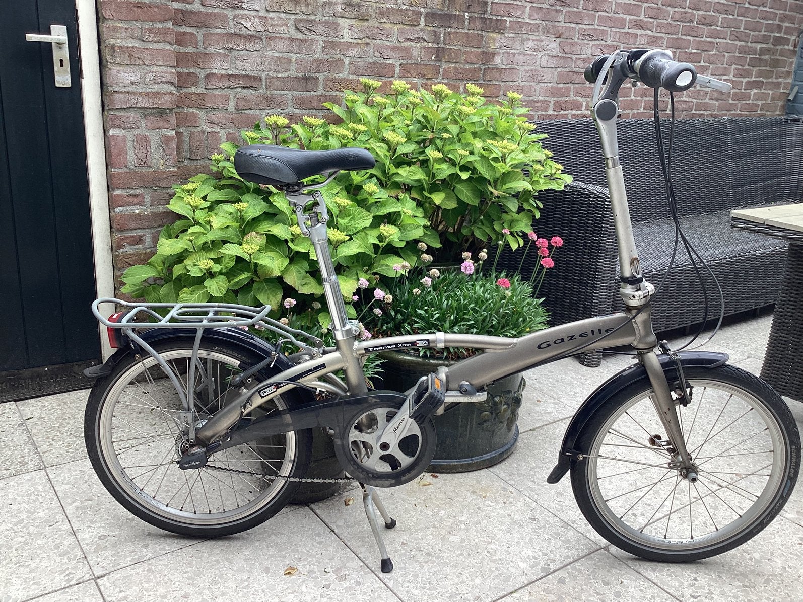 Gazelle vouwfiets 7 versnellingen, Ophalen, 20 inch of meer, Gebruikt, Versnellingen