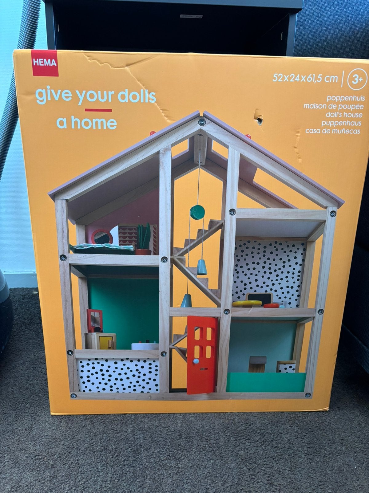 Poppenhuis Hema - NIEUW IN DOOS, Ophalen of Verzenden, Nieuw, Poppenhuis