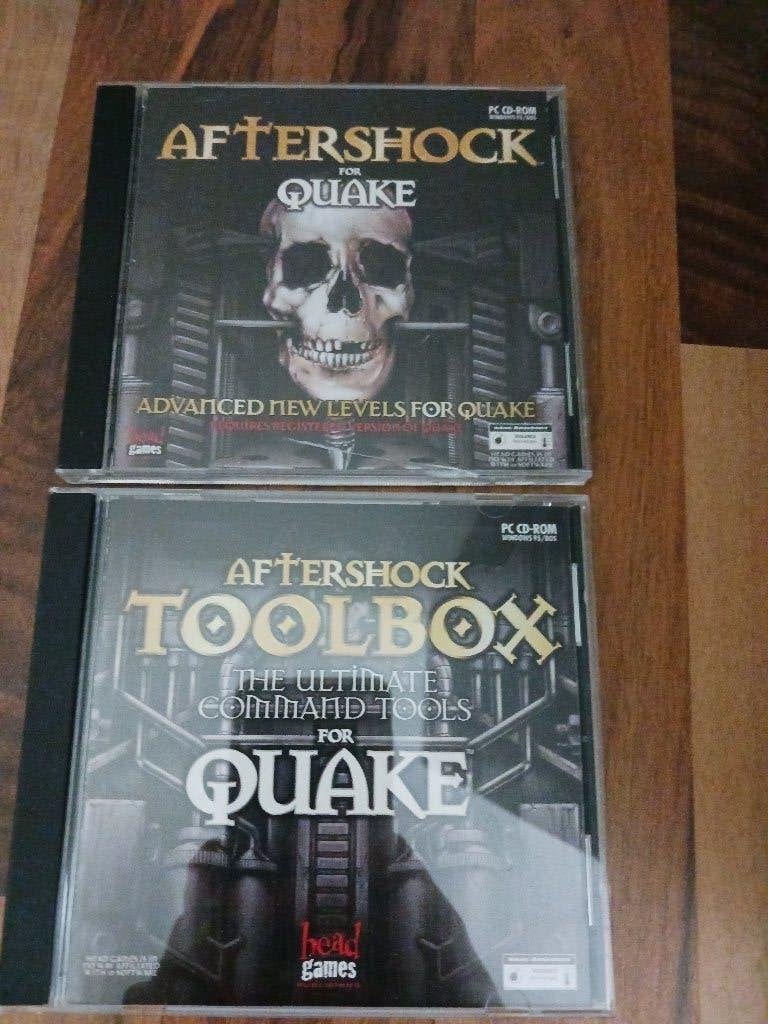 Aftershock for Quake PC CD-Rom, Spelcomputers en Games, Games | Pc, Gebruikt, Shooter, 1 speler, Ophalen of Verzenden