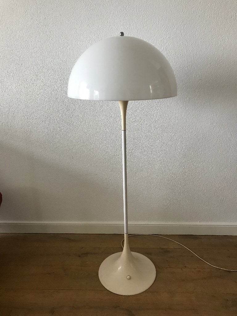 Vloerlamp lamp Louis Poulsen Verner Panton Panthella, Gebruikt, Ophalen of Verzenden, Nvt, 150 tot 200 cm