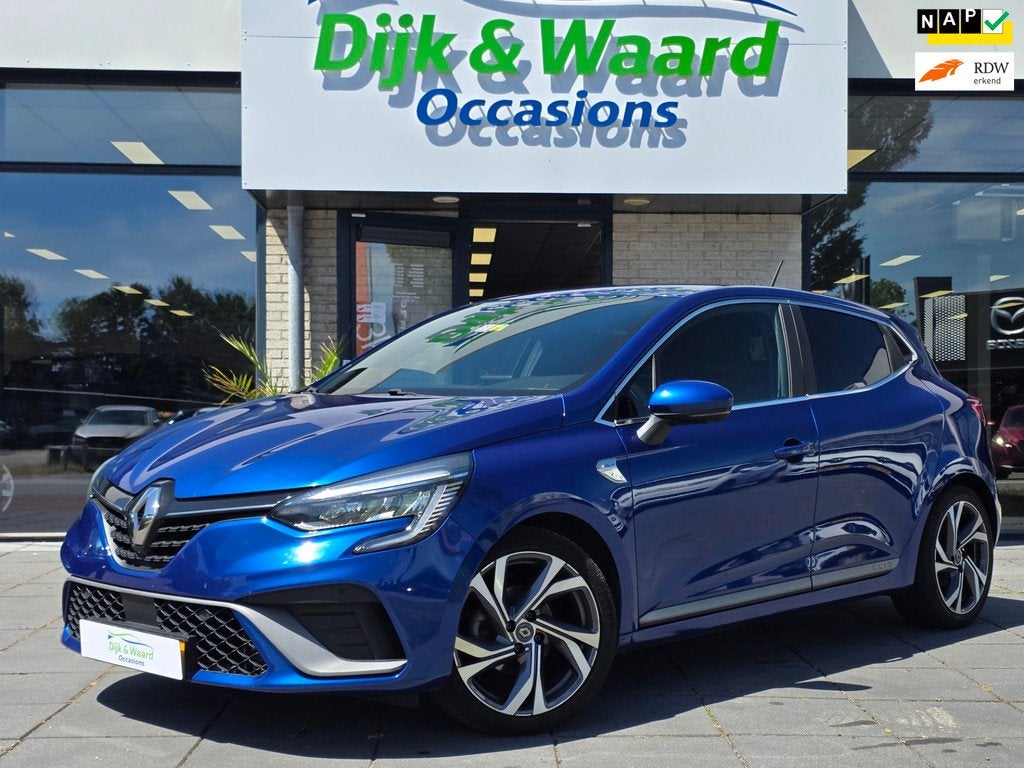 Renault Clio 1.0 TCe R.S. Line– Navi – Clima – Cruise, Auto's, Renault, Bedrijf, Te koop, Clio, 360° camera, ABS, Adaptive Cruise Control