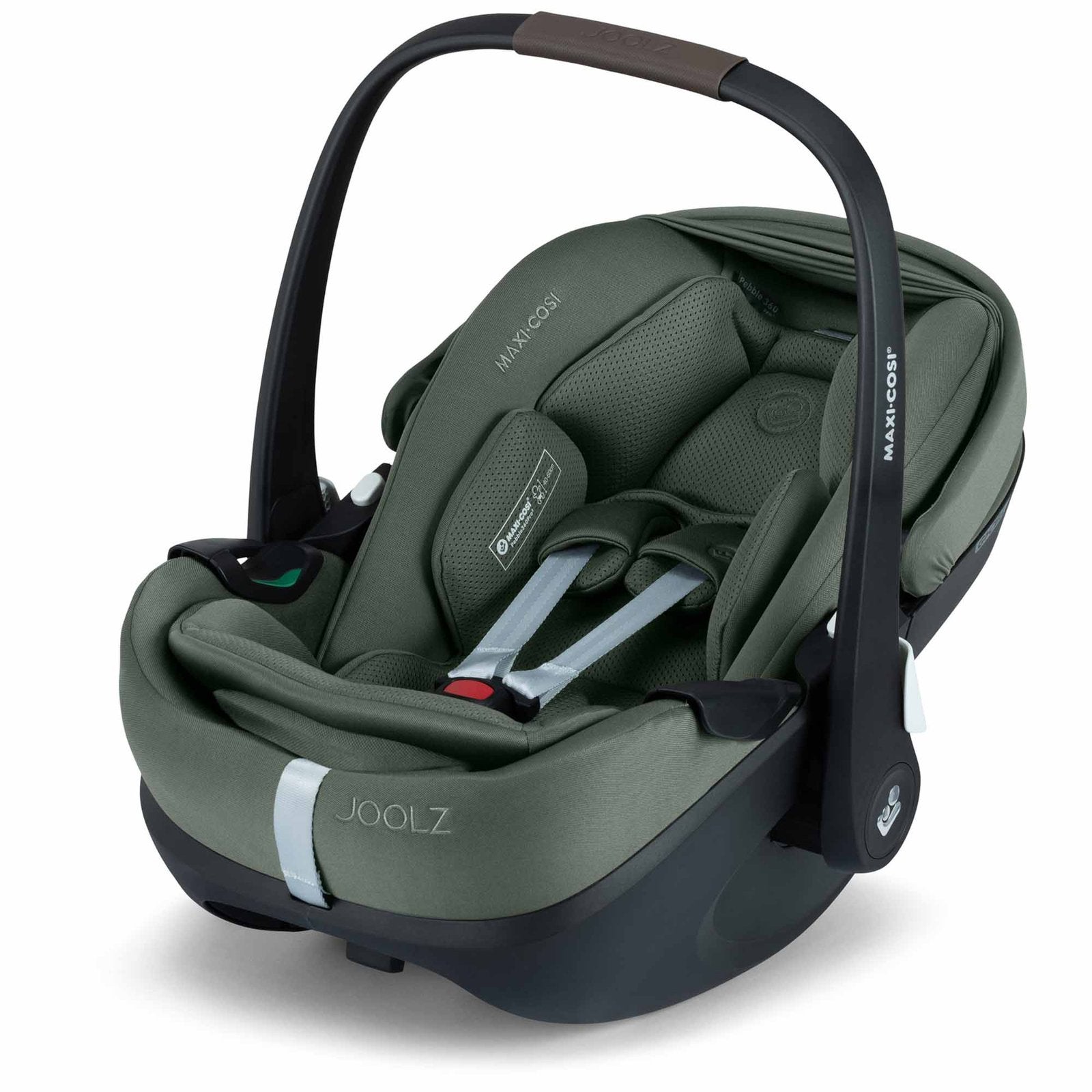 Joolz x maxi cosi pebble 360 pro2 urban green met 360 base, Ophalen, Zo goed als nieuw, Isofix, 0 t/m 13 kg
