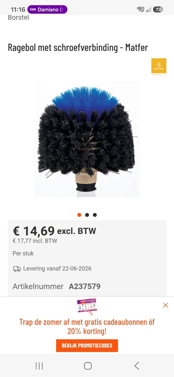 Nieuwe ragebollen, Huis en Inrichting, Ophalen of Verzenden