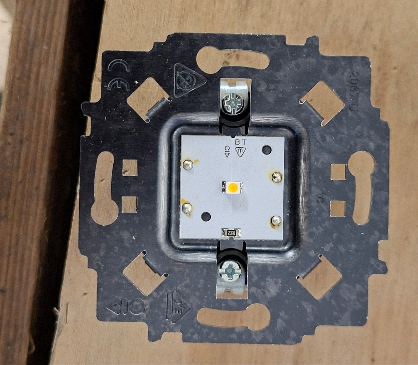 Busch-Jaeger Busch-iceLight inbouw nachtlamp LED (2067/13 U), Nieuw, Ophalen of Verzenden, Busch-Jaeger, Stopcontact