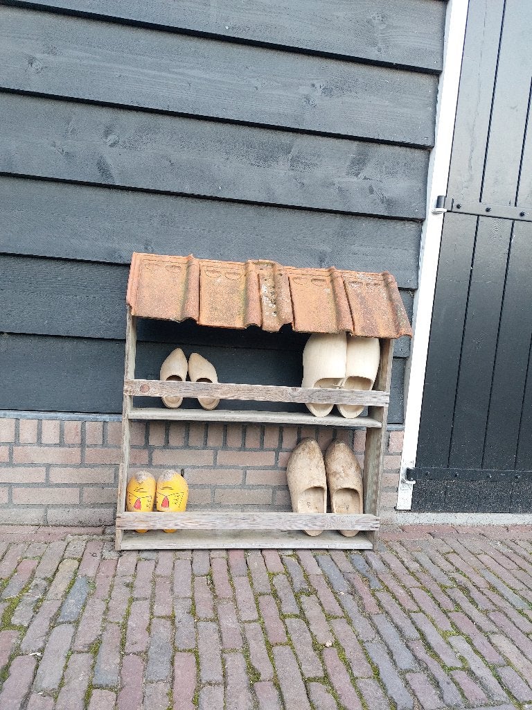 Klompenrek vintage, Ophalen, Gebruikt