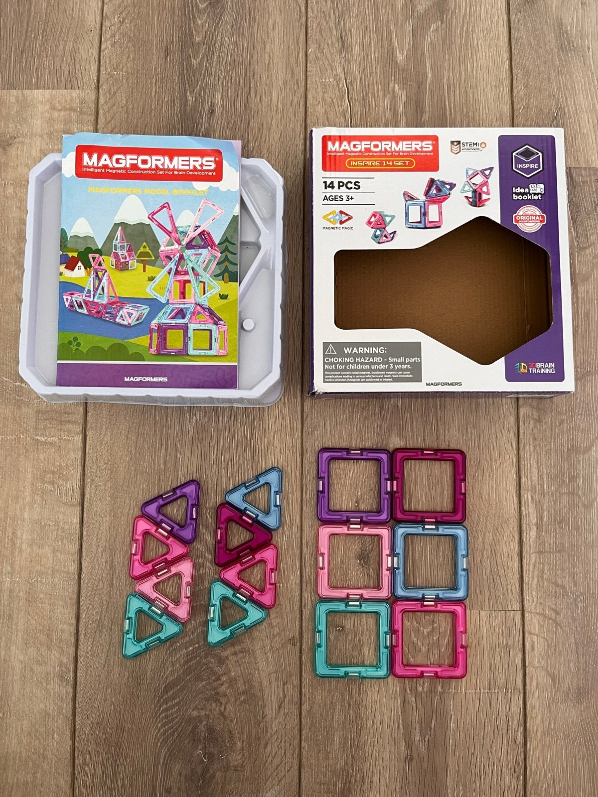 Magformers Inspire 14 Set - Magnetisch Bouwspeelgoed, Ophalen, Zo goed als nieuw, Overige merken