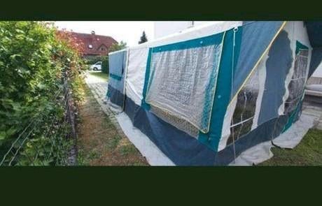 Jamet Trigano Vouwwagen - 4 slaapplaatsen, Caravans en Kamperen, Kampeeraccessoires, Ophalen
