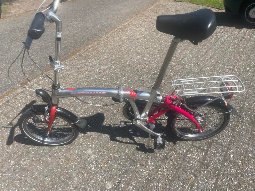 Batavus vice versa opvouwbare fiets met 4 versnellingen, Ophalen, Gebruikt, 16 tot 18 inch, Versnellingen