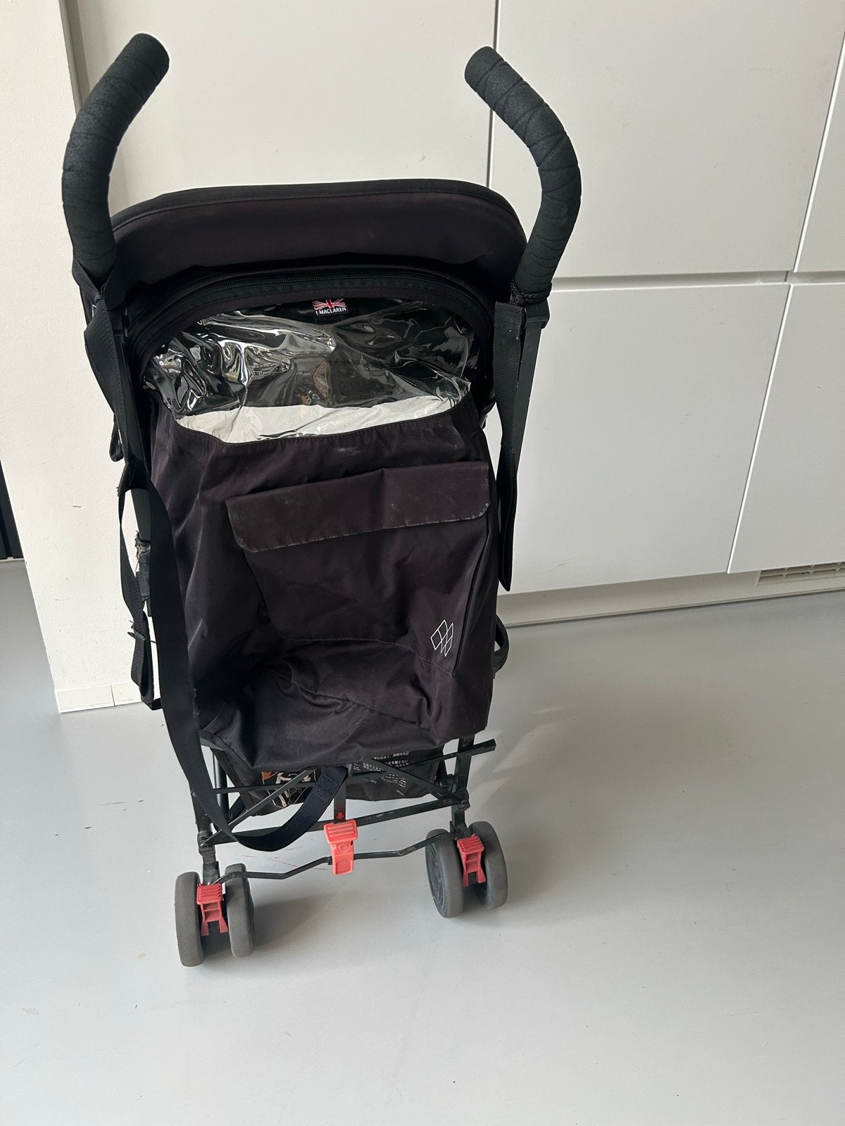 Maclaren Quest buggy - Compact en compleet, Kinderen en Baby's, Ophalen, Gebruikt, Maclaren, Regenhoes