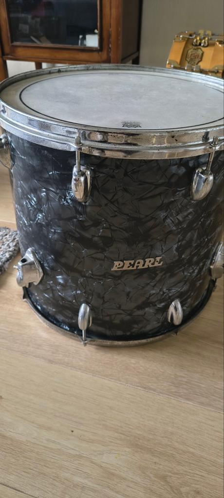 Pearl Floor Tom 16" - Vintage jaren '60/'70, Muziek en Instrumenten, Ophalen, Gebruikt, Pearl