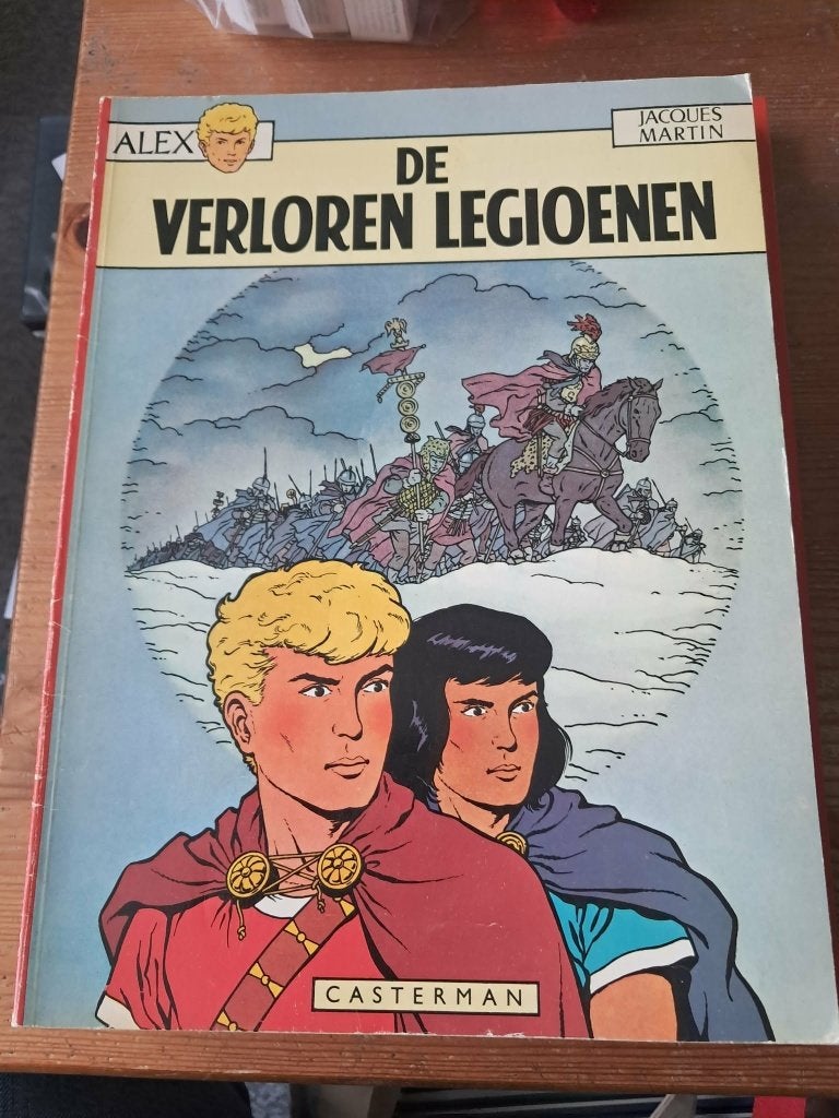 Alex, Eén stripboek, Ophalen, Gelezen, J. Martin