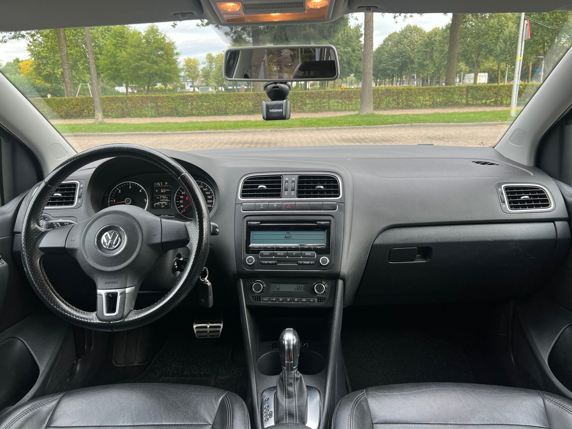 Volkswagen Polo 1.6 TDI Cross Aut/Climate/Cruise/Pdc/Leer/NA, Euro 5, Gebruikt, Zwart, 4 cilinders