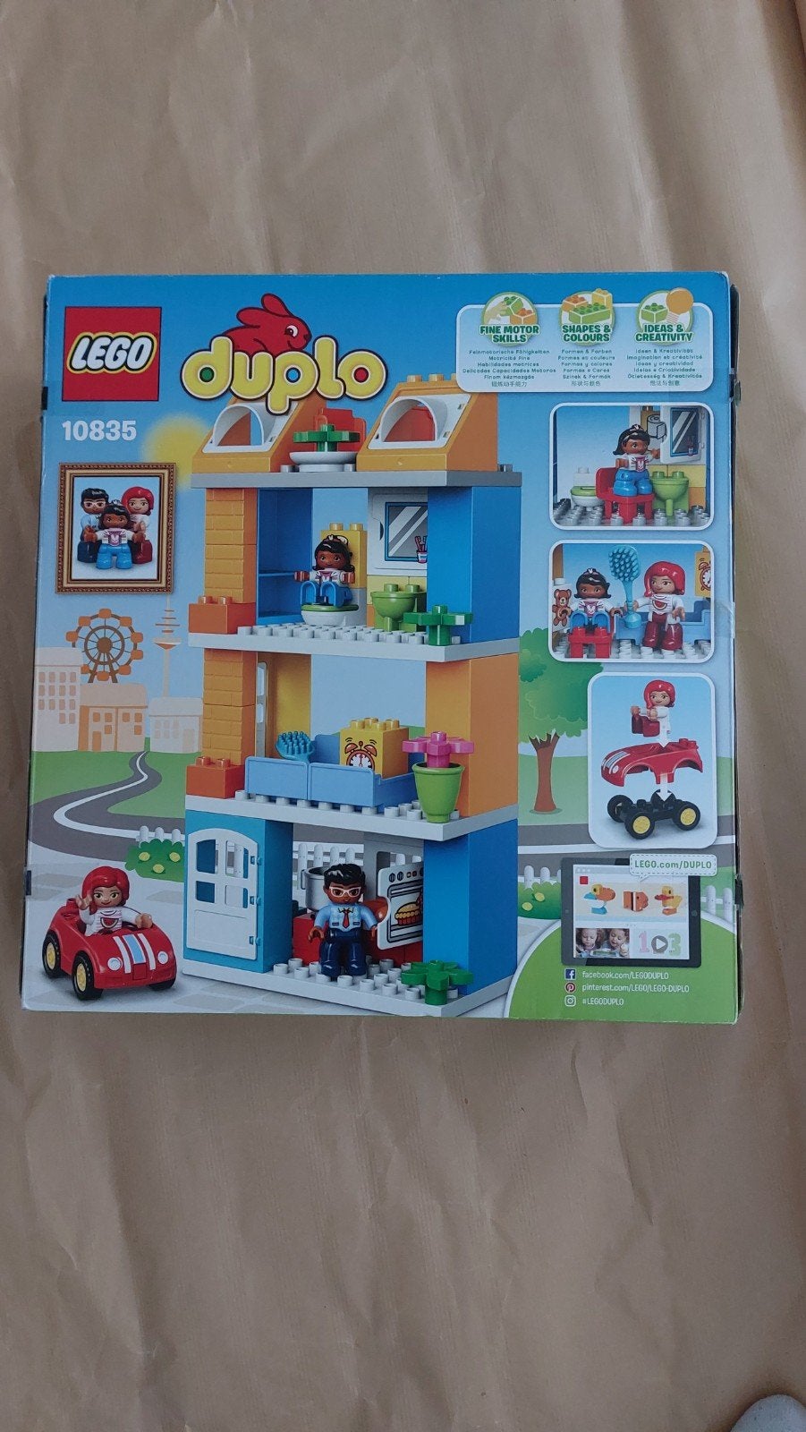 LEGO Duplo Familiehuis 10835 - Compleet met doos, Ophalen of Verzenden