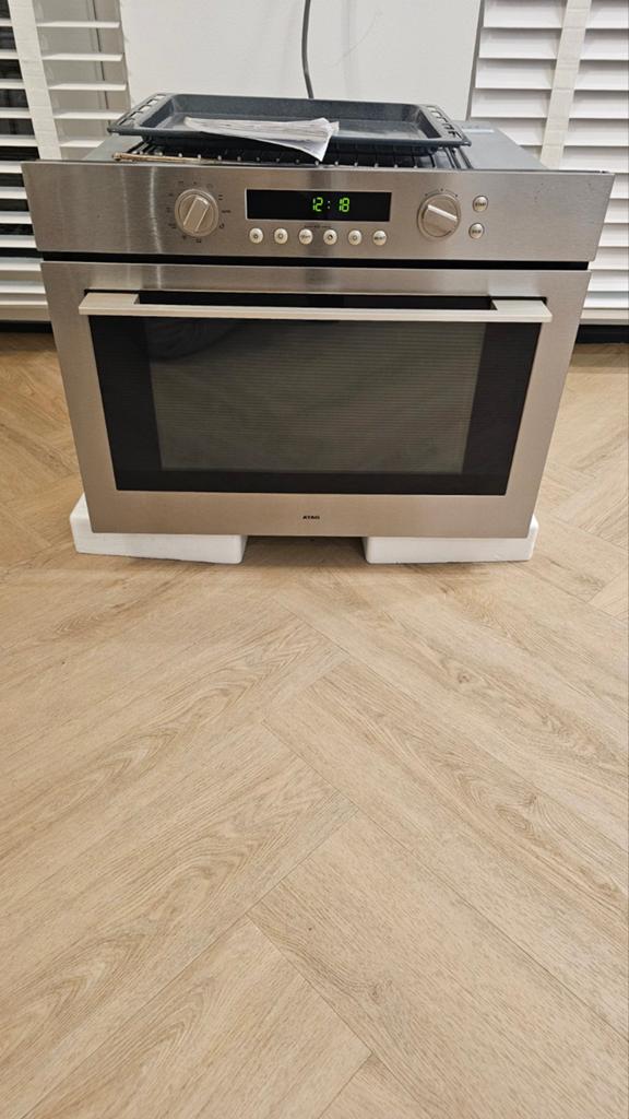 Hele nette atag combi oven magnetron, Ophalen, Combimagnetron, Crisp, 60 cm of meer