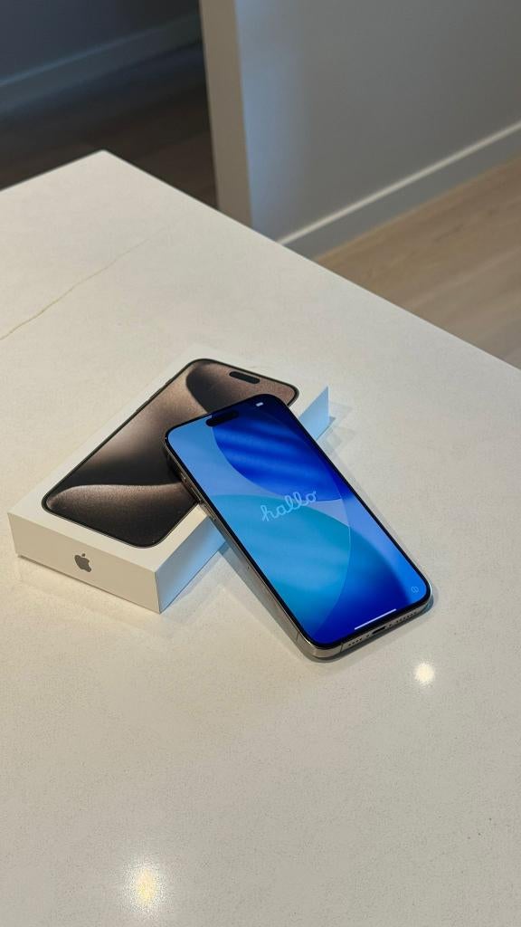 iPhone 15 Pro Max 512GB Titanium | 100% batterij | ZGAN, Ophalen, 512 GB, Zwart, IPhone 15 Pro Max