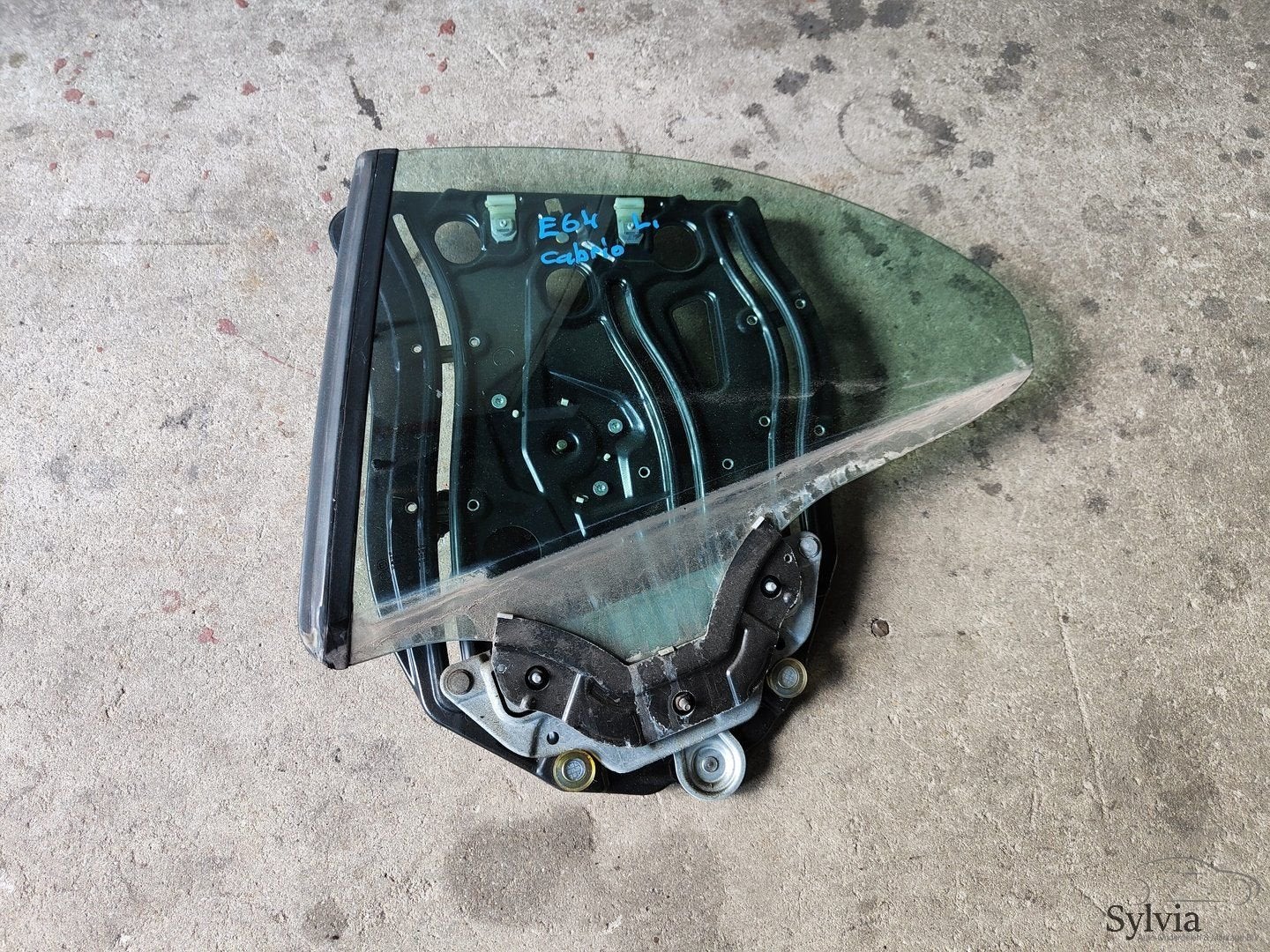 Raammechanisme links achter BMW 6 serie E64 Cabrio 7008629, Gebruikt, -, -, Ophalen of Verzenden