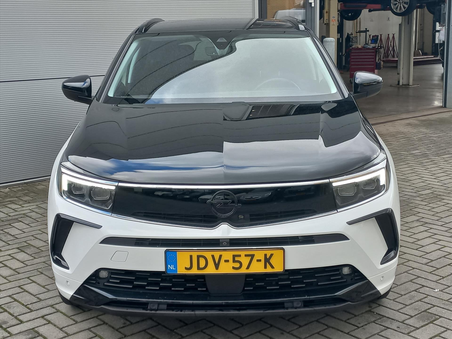 Opel Grandland 1.6T Hybrid4 300pk 4x4 Automaat GSE | SUMMER, Auto's, Opel, Stof, 4 cilinders, 1776 kg, Multifunctioneel stuurwiel