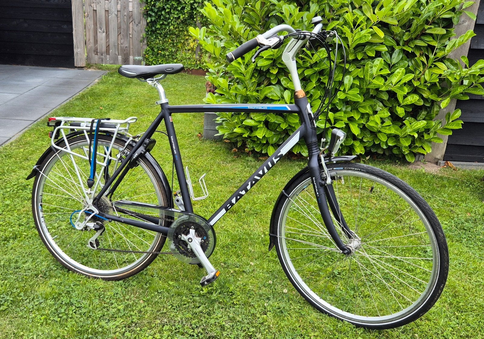 Batavus Tourmelet herenfiets, Fietsen en Brommers, Fietsen | Heren | Herenfietsen, Ophalen, Gebruikt, Velgrem, Versnellingen