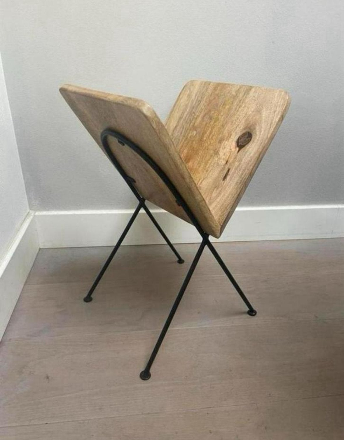 MOODS collection mangohouten tijdschriftenrek Magazinerek, ., Nieuw, Ophalen of Verzenden, .