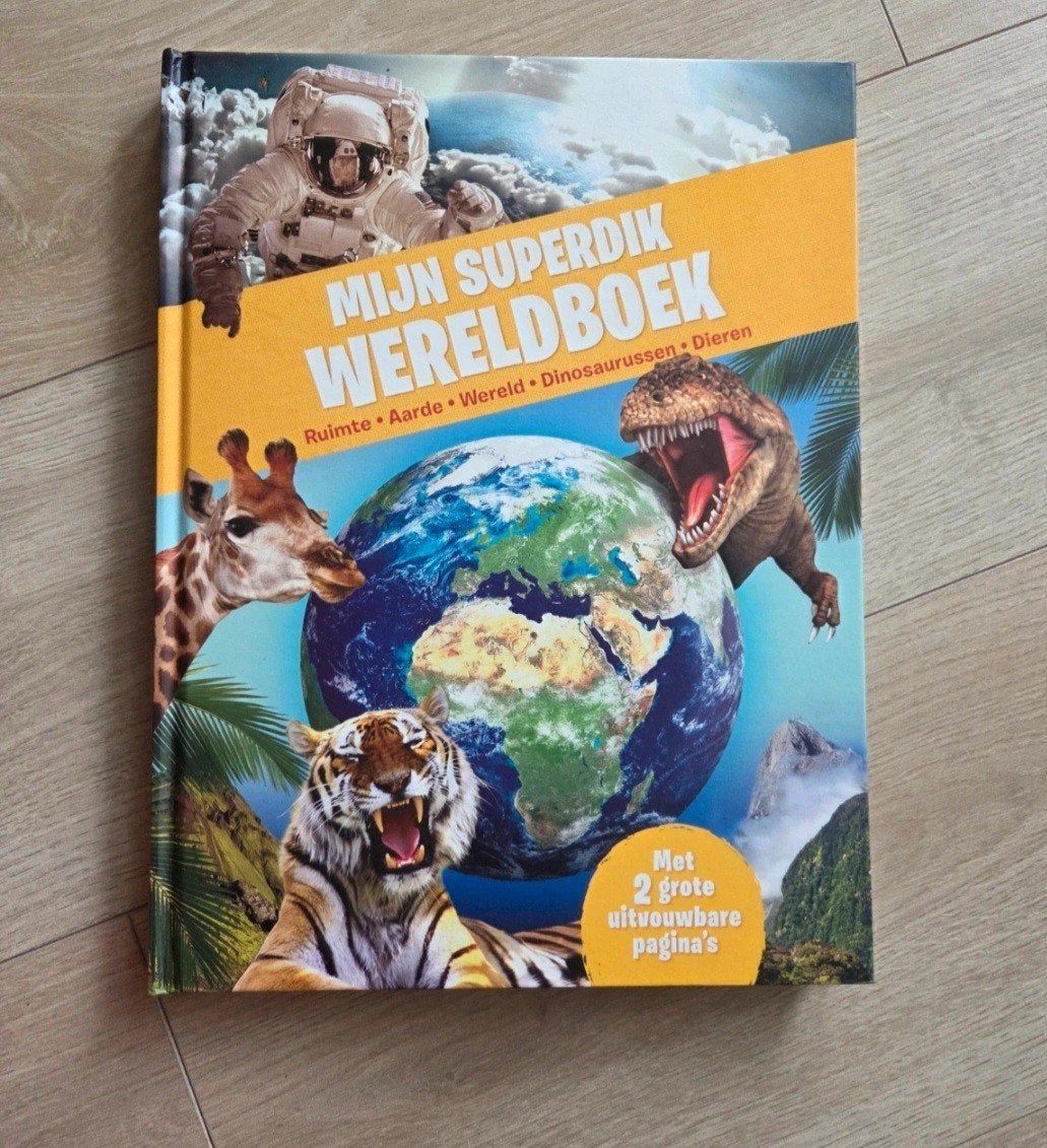 Nieuw. Mijn Superdik Wereldboek - Ruimte, Aarde, Dieren, Din, Ophalen of Verzenden