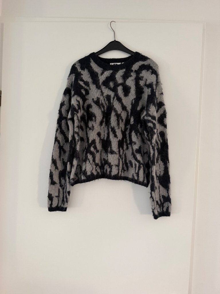 Mooie warme trui - damesmaat S - WE - met mohair wol, Blauw, WE, Ophalen of Verzenden, Zo goed als nieuw