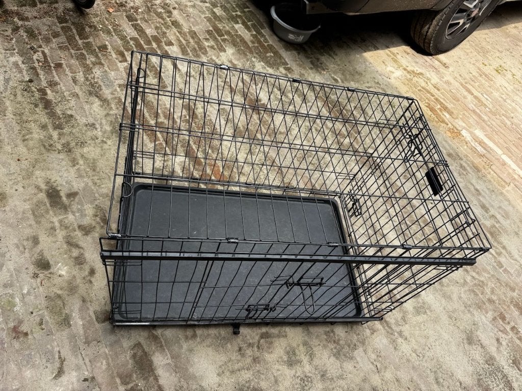 Opvouwbare puppybench MaxxPet, Ophalen, Gebruikt