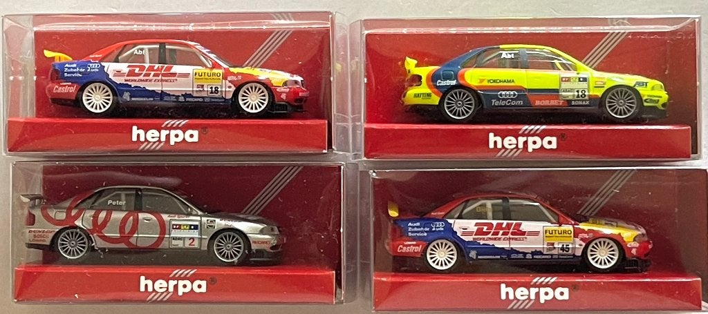 Herpa: Audi A4 quattro STW, Ophalen of Verzenden, Zo goed als nieuw, Auto, Herpa